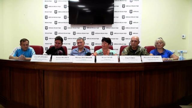 Прес-конференція, присвячена відкриттю Стіни пам’яті воїнам, які загинули на сході України смотреть онлайн