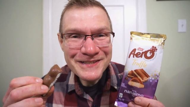 NEW!! AERO TRUFFLE NANAIMO BAR!! TASTE & REVIEW!
