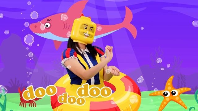 Baby Shark Doo Doo Doo Doo Doo Dance | DoReMi Bricks Kids Songs & Nursery Rhymes смотреть онлайн