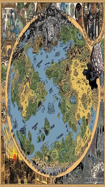 La ignota Kadath #lovecraft #nyarlathotep