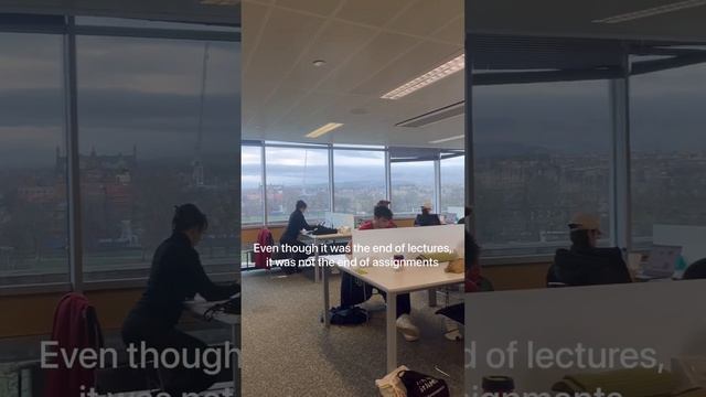 My Last Day Of Classes At The University Of Edinburgh Business School | #shorts