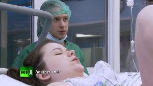 Natural birth video at hospital