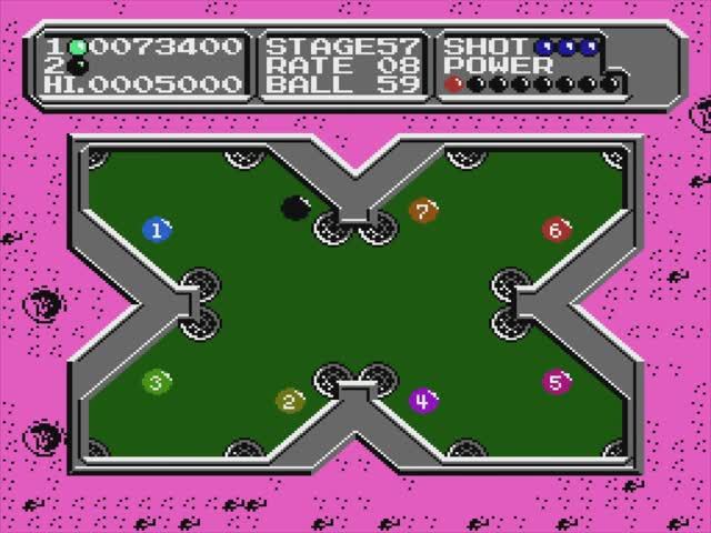 TAS, (NES) Lunar Pool - In 22m 53.62s By Eien86