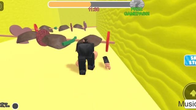 Roblox Escape Krusty krab and SpongeBob #robloxmobilegameplay смотреть онлайн