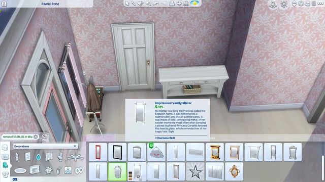 Pink Dream Base Game Starter Home || The Sims 4 Speed Build || No CC