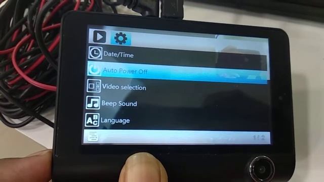 DUAL CAMERA CAR DASH CAM DVR 4 Inch How To View Rear Camera смотреть онлайн