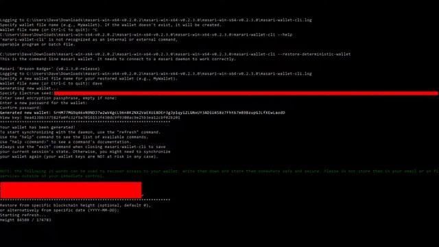 Masari Wallet Recovery ► Masari-Wallet-Cli ◀ Tutorial смотреть онлайн