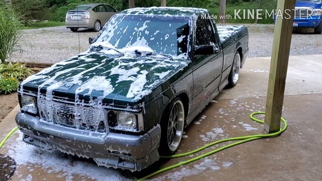 GMC Sonoma GT #591. Foam Cannon test #4. Clean trucks. On 20s. Car wash смотреть онлайн