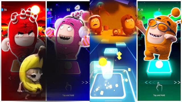Oddbods Fuse 🆚 Oddbods Pogo 🆚 Oddbods Bubbles 🆚 Oddbods Slick. 🎶 Who Is Best?
