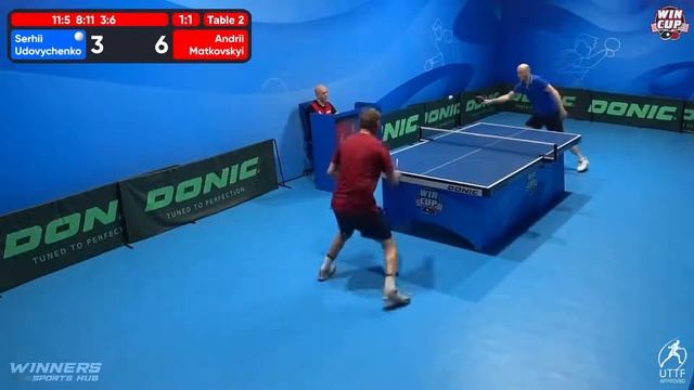 17:45 Serhii Udovychenko 2-3 Andrii Matkovskyi West 4 WIN CUP 11.09.2022 | TABLE TENNIS WINCUP смотреть онлайн