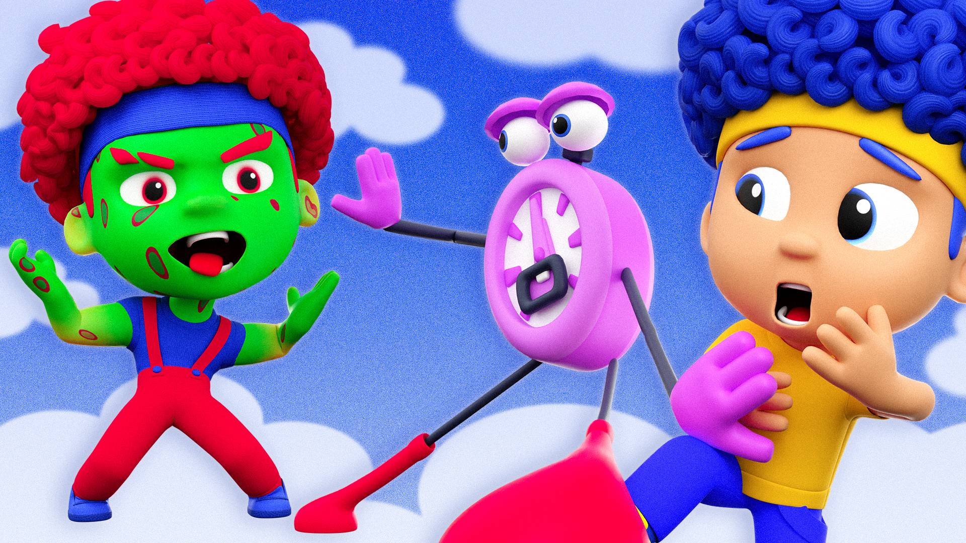 Сны Чики, Ча-Чи, Ля-Ли и Бум-Бума | D Billions Детские Песни смотреть онлайн