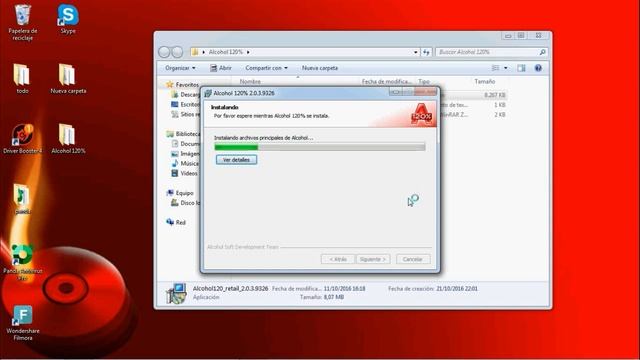 Descargar e Instalar Alcohol 120% 2.0.3.9326 Full Español 2016 смотреть онлайн