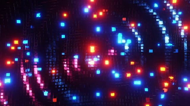 4K Animation. VJ Loop. A Neon Spectacle of Light and Texture. Infinitely looped animation смотреть онлайн