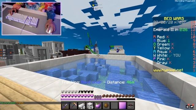 Bedwars ASMR w/ Handcam! NEW PACK! (Hypixel) смотреть онлайн