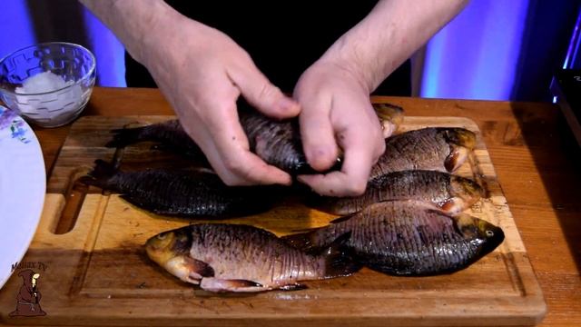 Жареный карась без костей, это просто и очень вкусно... смотреть онлайн