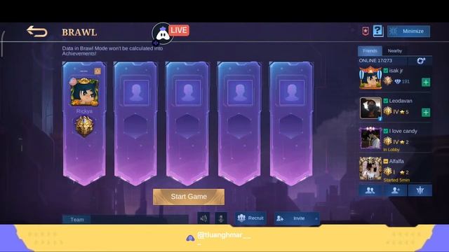 Mlbb STREAM test смотреть онлайн