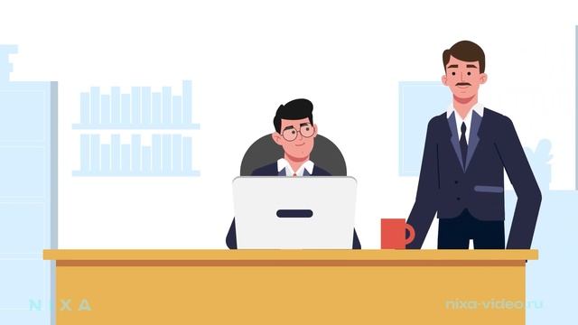 Анимационный видеоролик для сервиса "Мой. ОФД" / NIXA продакшн смотреть онлайн