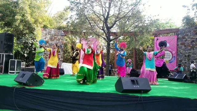 Punjabi Bhangra Dance 2021 II 34th Garden Delhi Tourism Festival II 19th Feb to 13th March 2021 смотреть онлайн