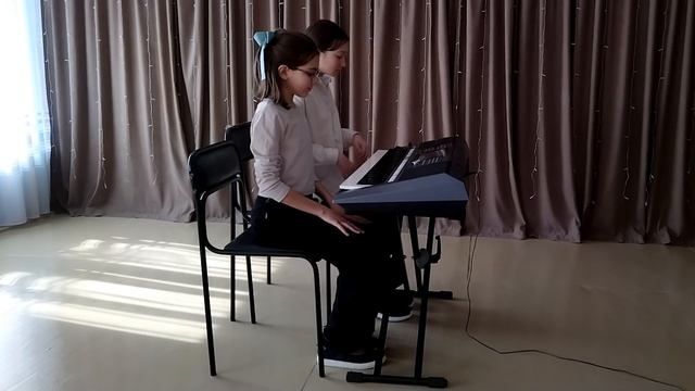 Дуэт Сафкина Арина, Султанова Камила М.Бобер «Давай начнем» А.Лепин «Пьеса» смотреть онлайн