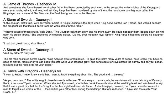 Triplet Targaryens pt. 4 of 7: There is some good to be said of my father, surely? смотреть онлайн