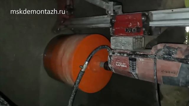 Бурение отверстии большого диаметра смотреть онлайн