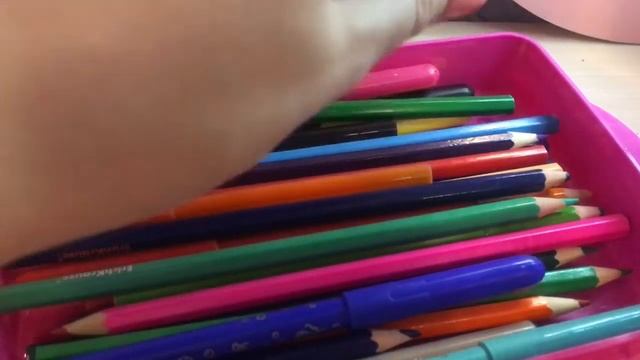 ASMR: pencils, markers, pencil case || Пенал, карандаши и фломастеры, постукивания БЕЗ ГОЛОСА смотреть онлайн