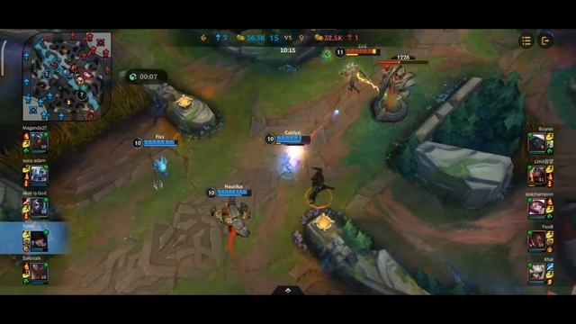 Caitlyn (ADC) vs Lucian - Diamond Ranked Match - Wild Rift Patch 3.3 смотреть онлайн