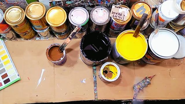 How to mix CAPPUCCINO ||Paint Mixing смотреть онлайн