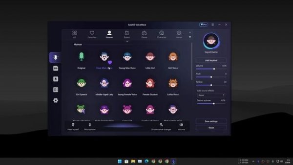 AI Voice Changer app for PC with 100+ voices | EaseUS VoiceWave