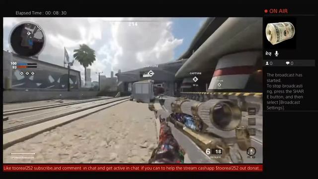 tooreal252's Live PS4 Broadcast like and subscribe support channel donate playing cod titles смотреть онлайн
