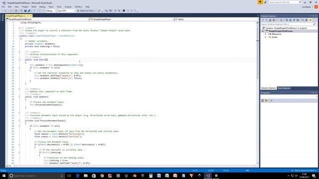 Synty Studios Simple People - Third Person Control in Unity смотреть онлайн