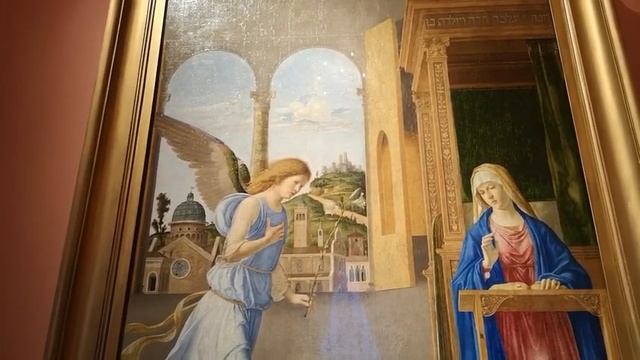 Annunciation, Cima Da Conegliano, In The Hermitage Museum, In Saint Petersburg, Russia
