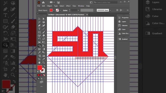 Monogram Logo Design Ideas In Illustrator   Best Monogram Logo Design  Adobe Creative  #short