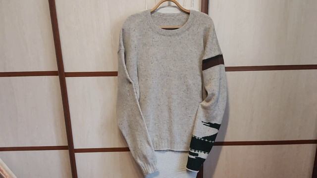 Мужской свитшот Тайга! Связан на вязальной машине Нева-5. Итальянский твид: кашемир, меринос, шелк смотреть онлайн