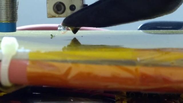 First test of 3D printer touch probe (piezo sensor) смотреть онлайн