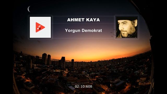 Ahmet Kaya - Yorgun Demokrat (Sözleri) | 4K
