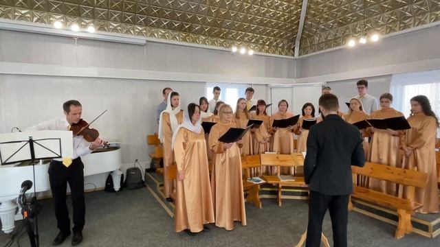 У ТВОЕГО КРЕСТА [Хайцман] / хор смотреть онлайн