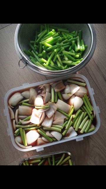 Заготавливаем ростки чеснока по корейскому рецепту. 반찬: 1) 마늘쫑 짱아치 2) 마늘쫑 고추장무침