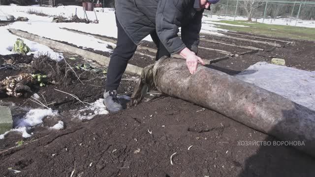 Снимаем утеплитель с чеснока смотреть онлайн