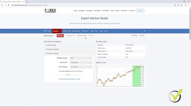 Forex EA Generator смотреть онлайн