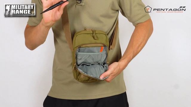 Taška přes rameno PENTAGON KLEOS - Military Range смотреть онлайн