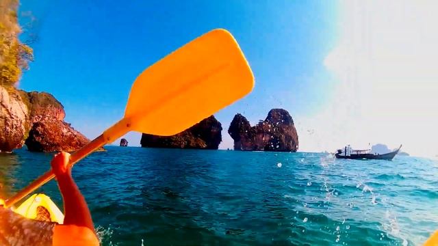 Kayaking Krabi railay Каякинг краби смотреть онлайн