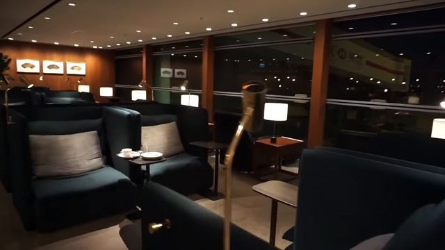Cathay Pacific Business Class Lounge | The Pier | The Bridge | The Wing смотреть онлайн