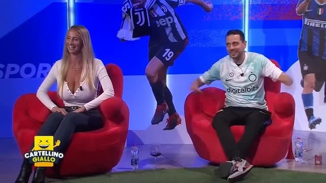 MASTRANGELO BALLA IL TUCA TUCA CON MARIA ARREGHINI DOPO IL SUO COMMENTO SULLA JUVE! смотреть онлайн