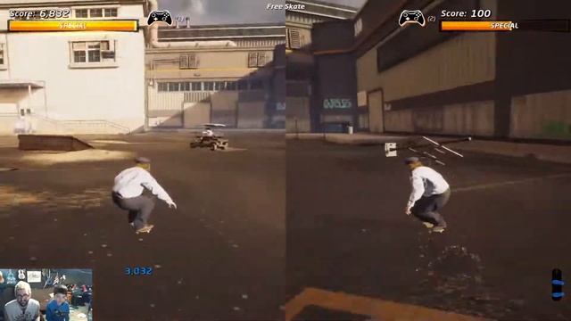 fam gaming THPS 1 + 2 officer dick SECRET SKATER смотреть онлайн