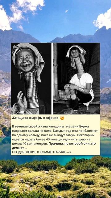 Женщины-жирафы в Африке 🤯 смотреть онлайн