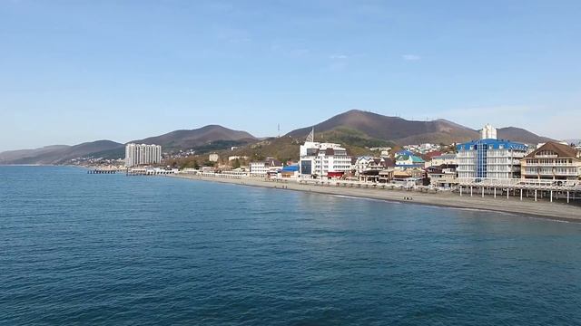 Сочи Лазаревское полет пляж сегодня 19.11.2017(4К полный экран) смотреть онлайн