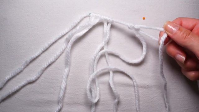 DIY easy macrame rainbow wall hanging with yarn | DIY easy decoration for nursery | Easy home decor смотреть онлайн