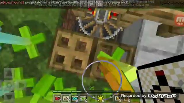 Защищаю дом растения против зомби