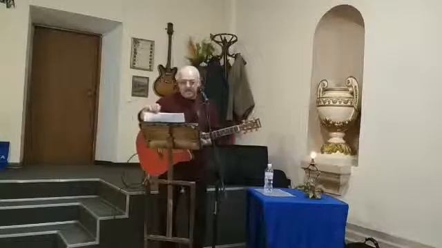 Музичний квартирник авторської творчості Славен Град лютий 2018 Кримець Володимир